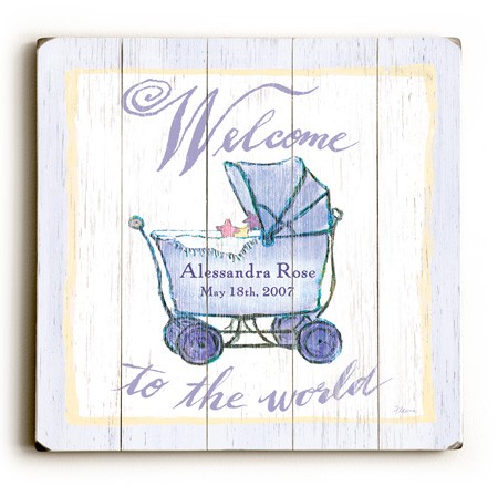 Welcome to the world carriage