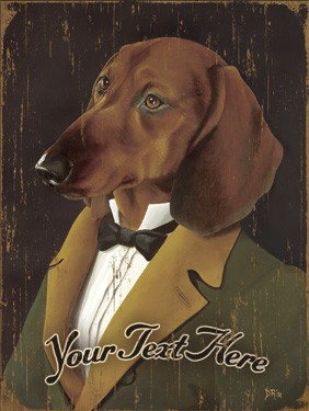 Vintage Wiener dog