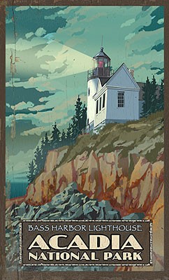 Bass Harbor Lighthouse Acadia National Park
