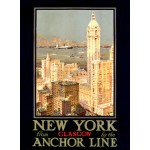 New York City Anchor Ocean Line