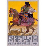 1934 Sevilla Fiesta Print